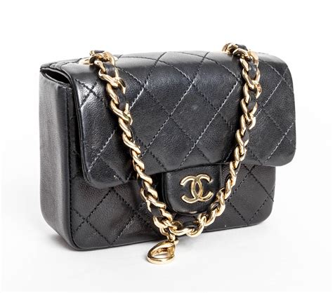 vintage chanel micro mini classic bag charm|CHANEL Vintage Classic Charm Mini Bag .